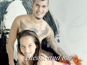 Aleska_and_lobo